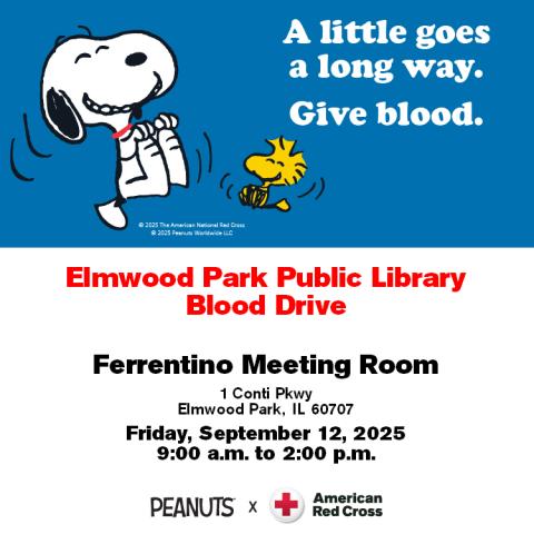 Notice of American Red Cross Blood Drive