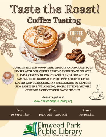 Taste the Roast! Coffee tasting