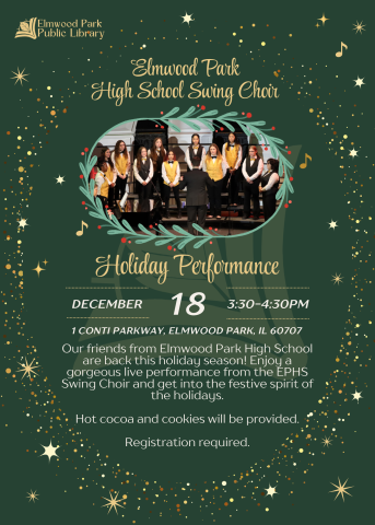 EPHS Swing Choir Performance Flyer