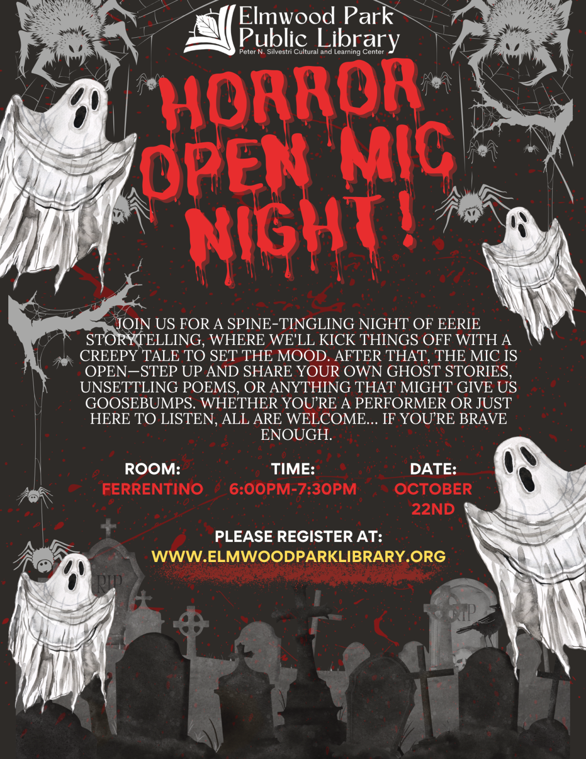 Horror Open Mic Night!